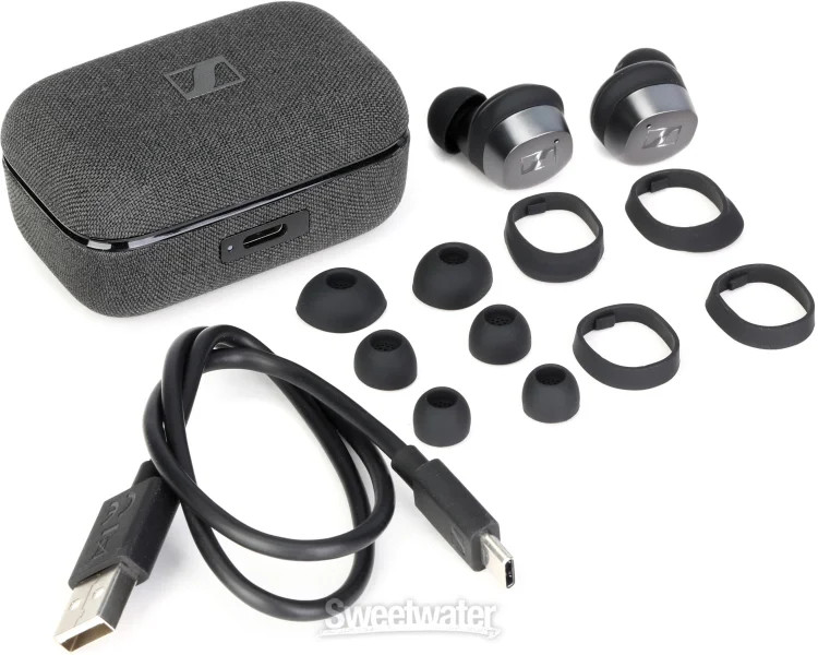Sennheiser Momentum True Wireless 4 Earbuds – Black Graphite