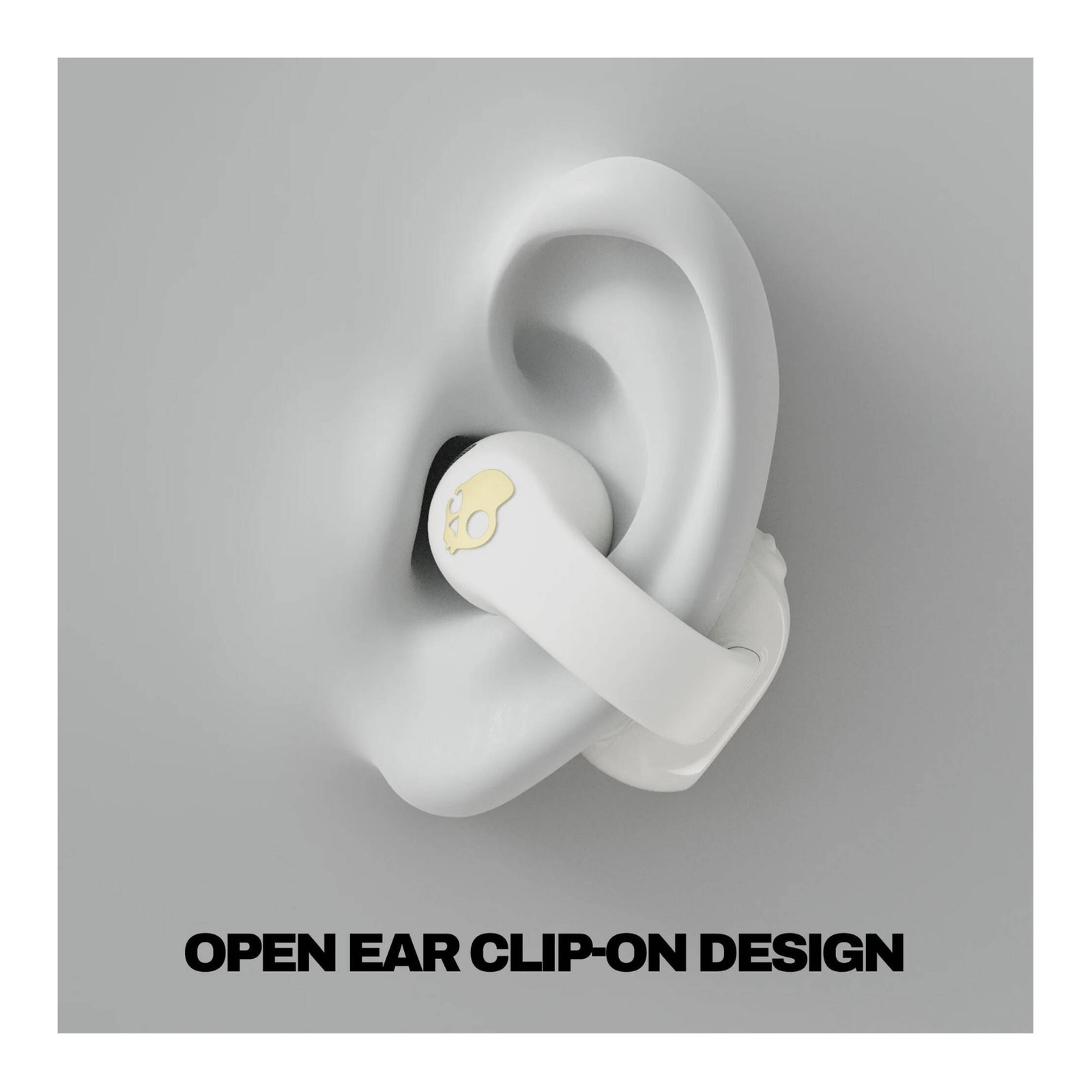 Skullcandy Push 720 Open Ear True Wireless Earbuds (Bone/Gold)