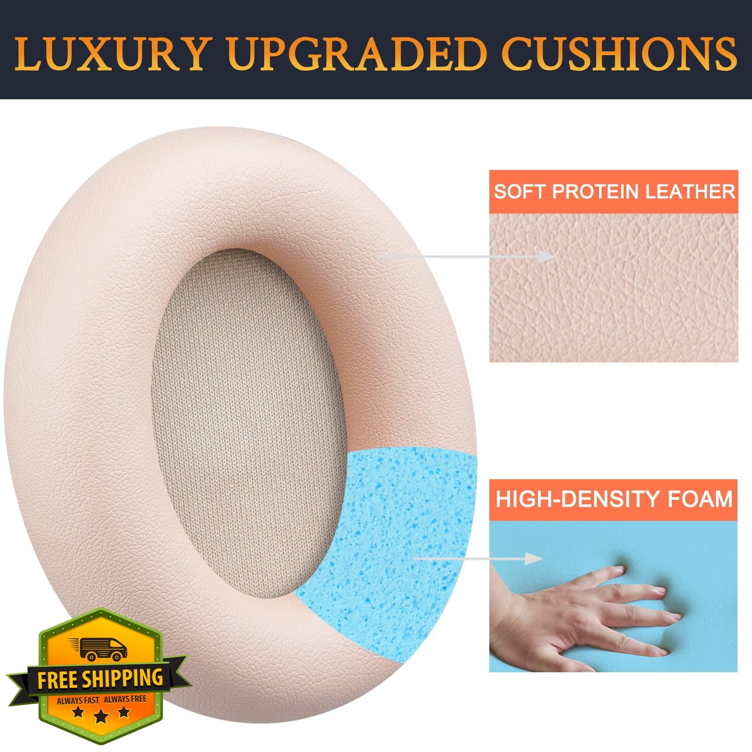 SOULWIT Earpads for Beats Studio Pro Moon Protein Leather