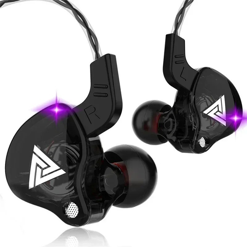 Wired Earphones with Microphone Stereo Bass Sports Earbuds HiFi In Ear Headset