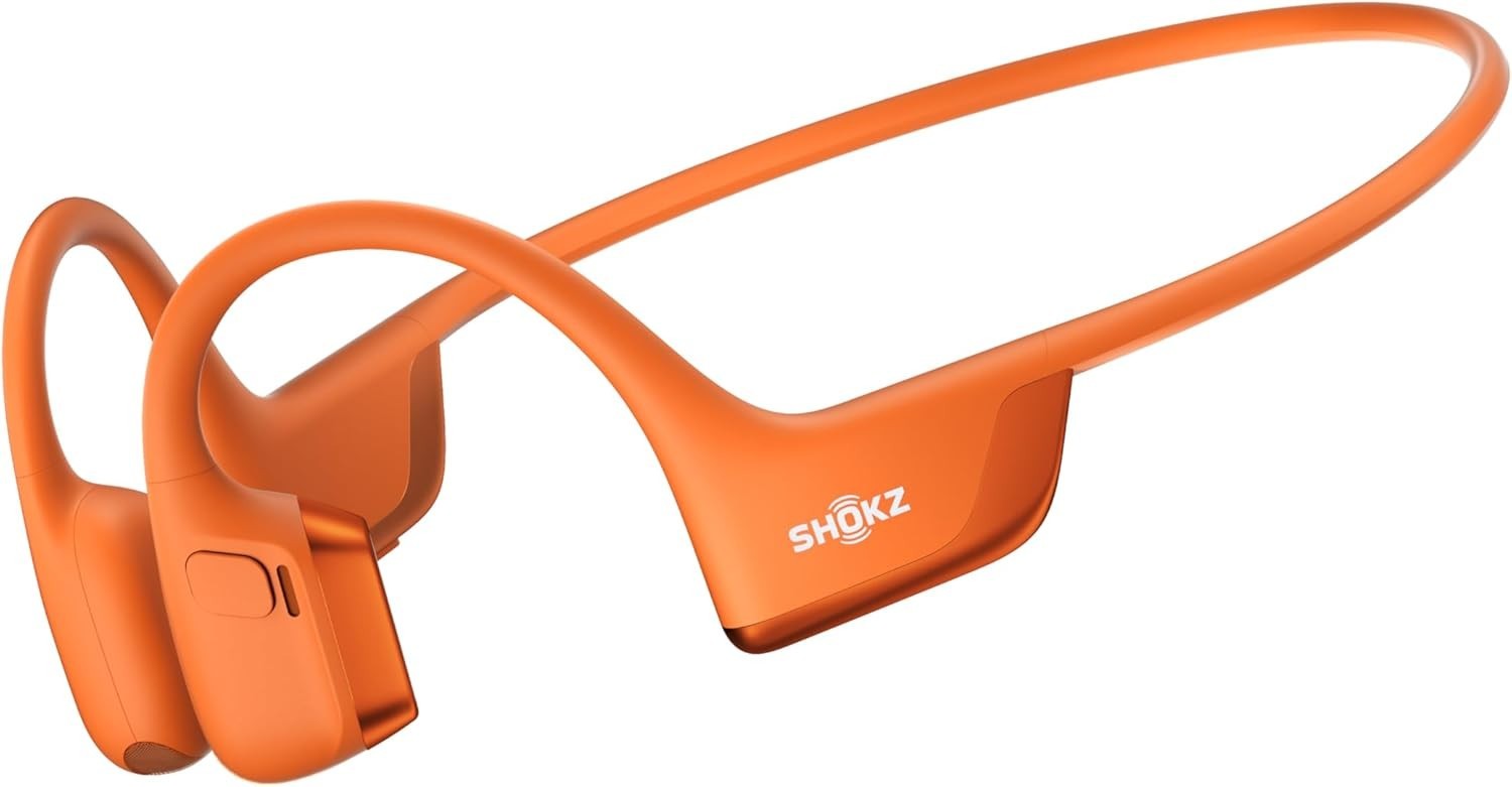 Shokz Open Run Pro 2 Bone Conduction Sports Headphones – orange Standard