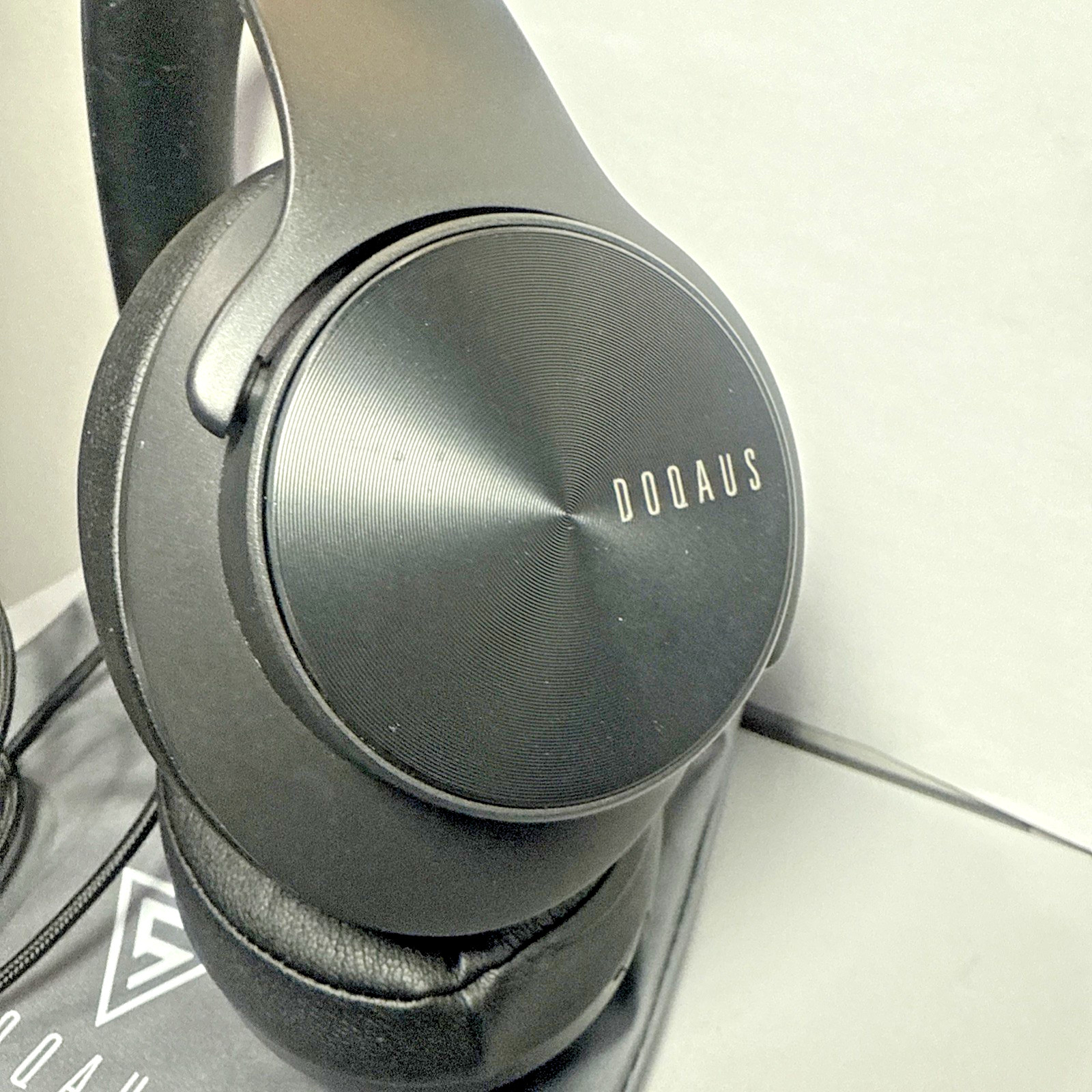 DOQAUS LIFE 3 Bluetooth Headphones Wireless 90 Hrs Playtime Black