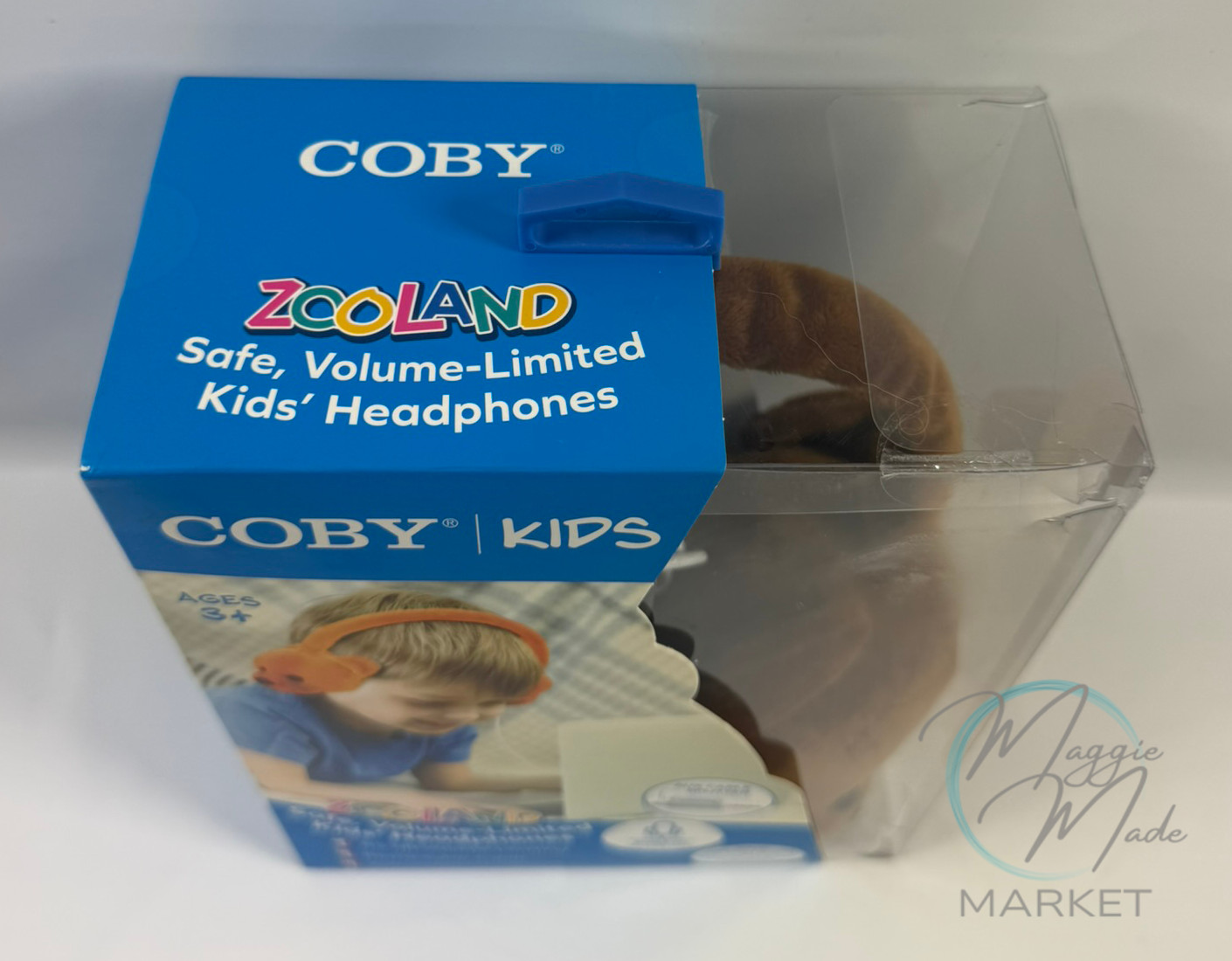 New Coby Kids Zooland Volume Limited Headphones Bear