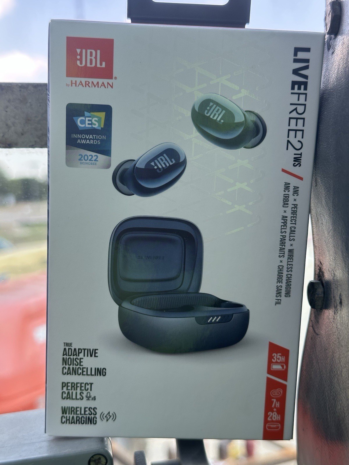 JBL Live Free 2 TWS Wireless Earbuds Bluetooth, Noise-Cancelling, Waterproof