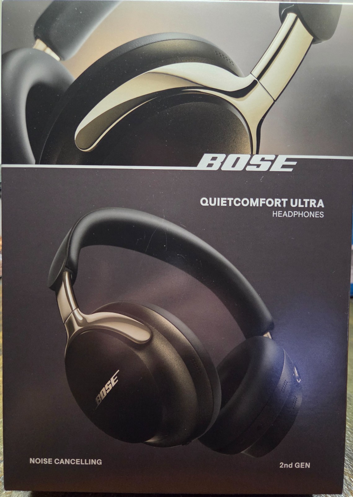 Bose QuietComfort Ultra Over-Ear Headphone, 2nd Gen, Desert Gold, NIB, *SEALED*