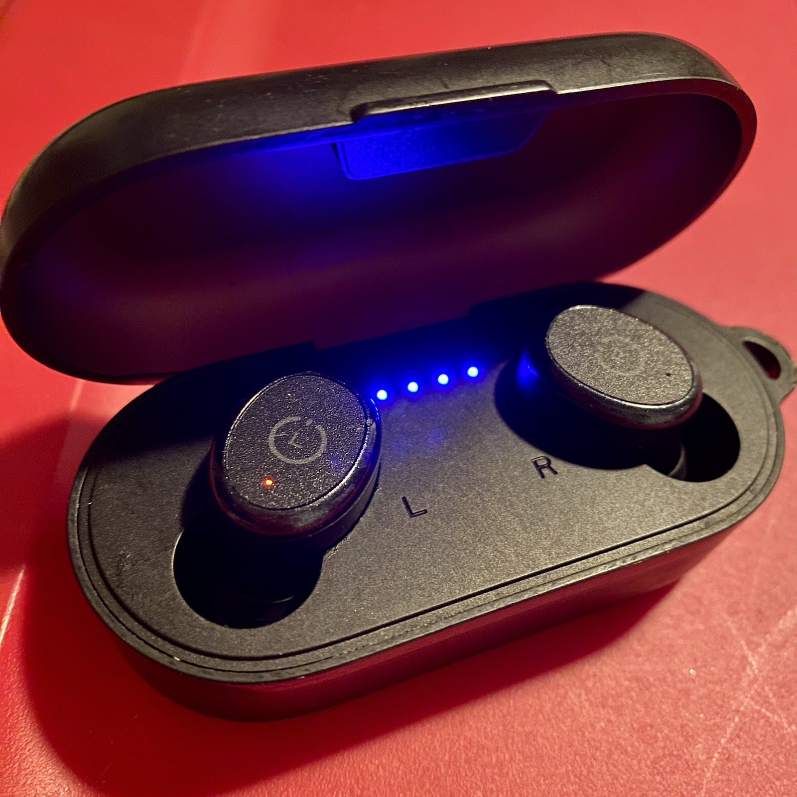 2018 TOZO Earbuds T10, Tested- Working, With Charging Case