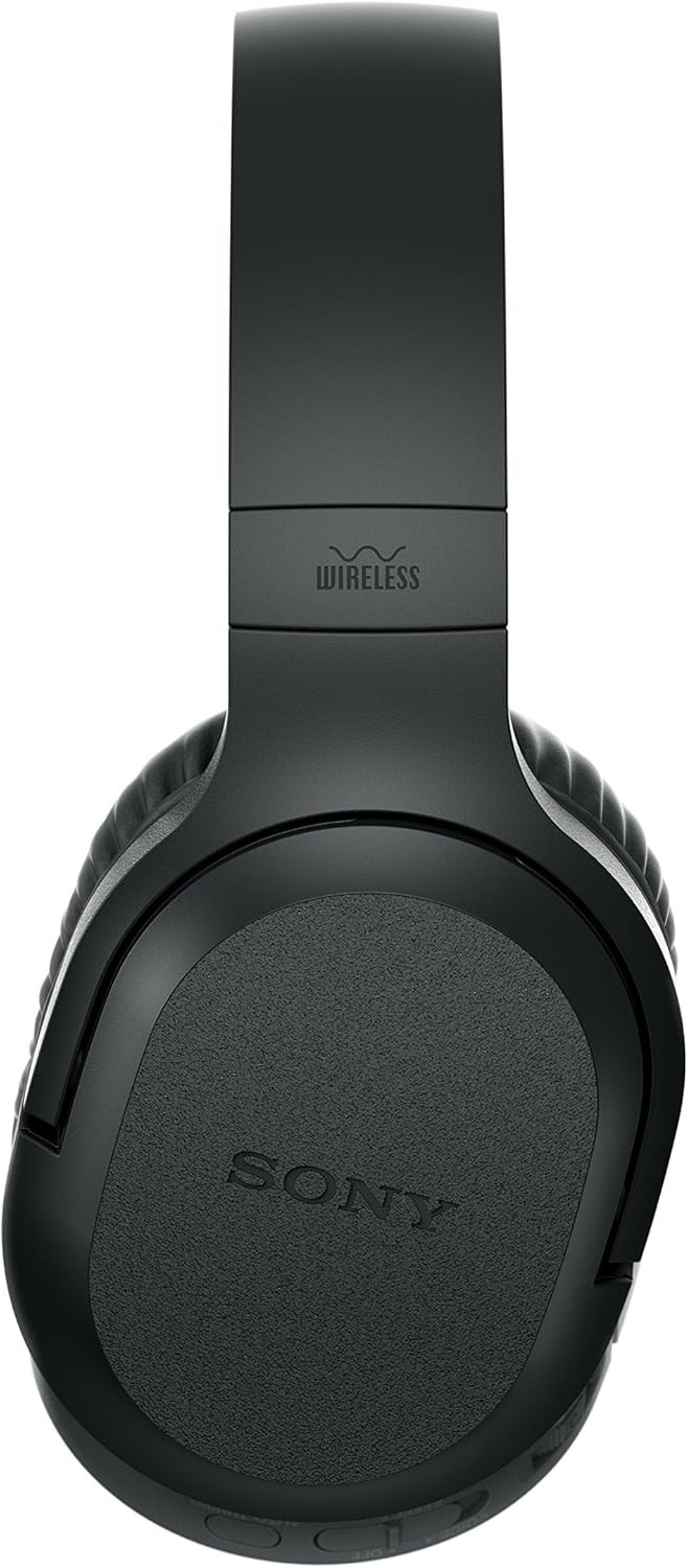 Sony RF400 Wireless Home Theater Headphones for Watching TV (WHRF400), Black