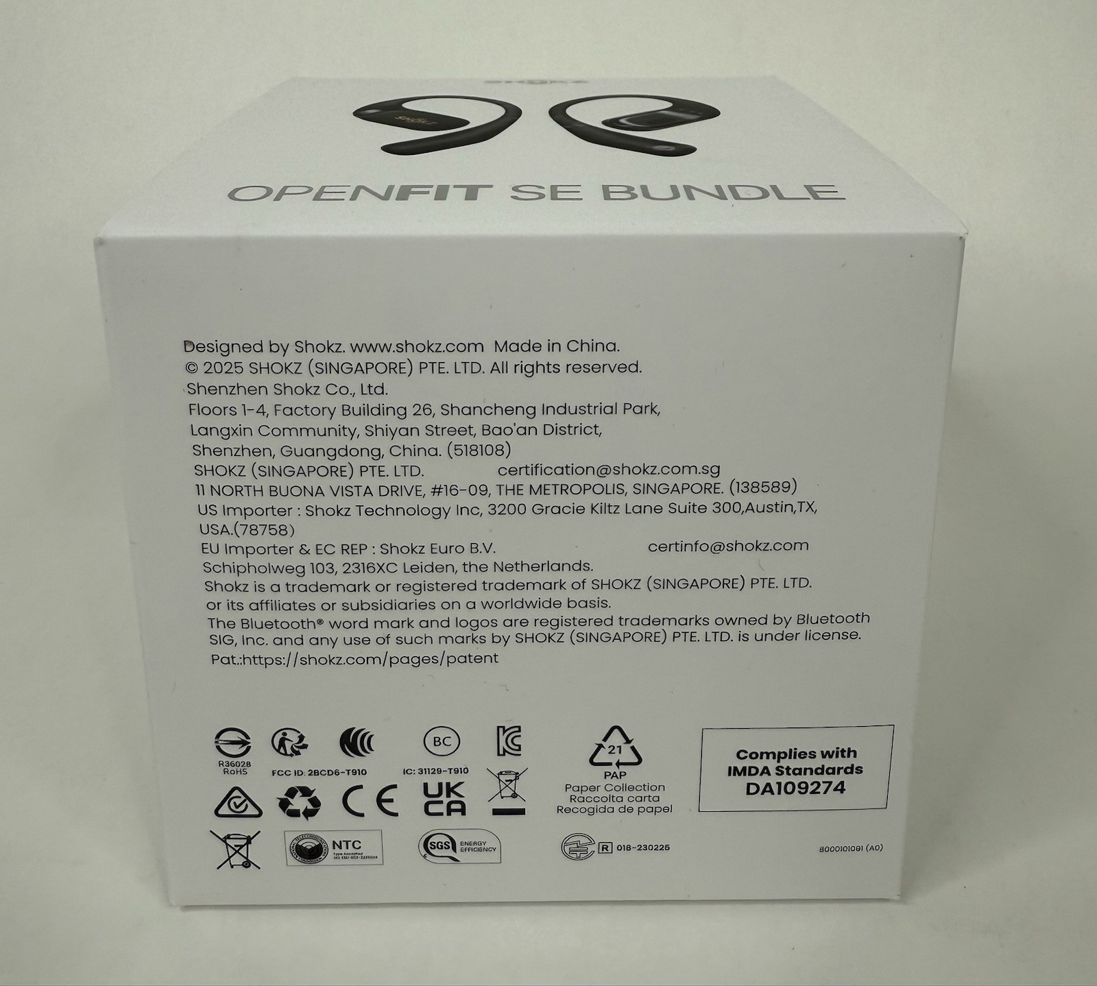 Shokz OpenFit SE, bundle Open-Ear True Wireless Earbuds [Brand New & Sealed]