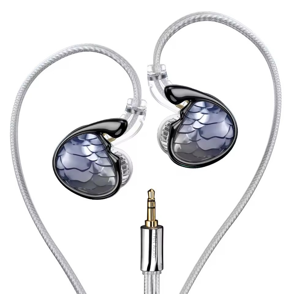 TRN Mermaid earphones 1BA+1DD+2Planar Hybrid driver Headset In-Ear Monitor