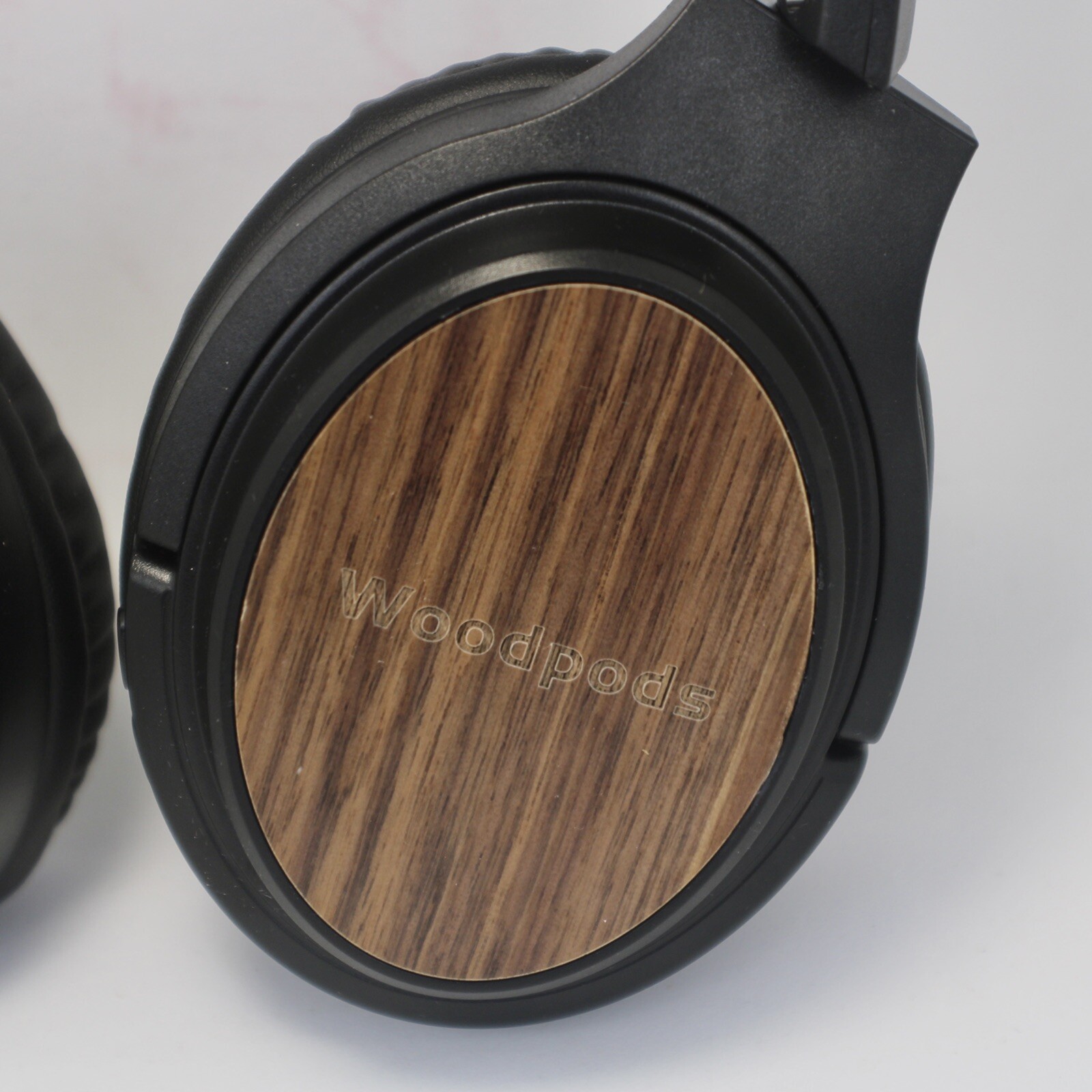 Headphones Over-Ear Wood Walnut Wireless Bluetooth, Woodpods, V5.0 Great Sound!