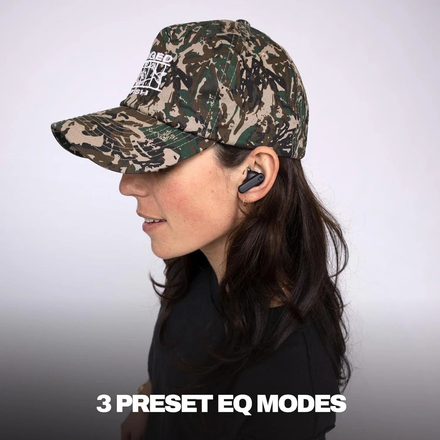Skullcandy Smokin’ Buds Wireless Earbuds Black Noise Isolating Sweat Resistant