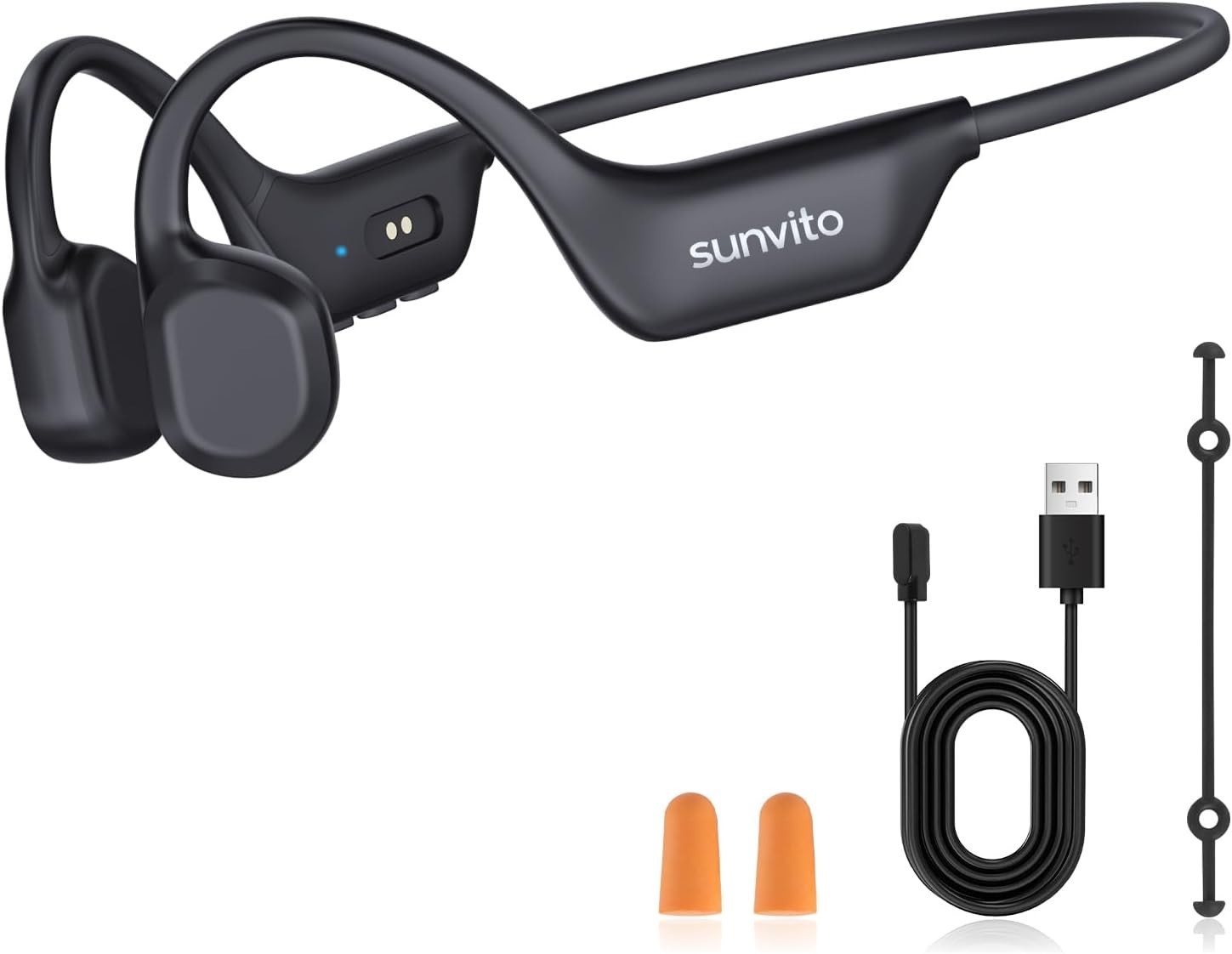 Durable Bone Conduction Headphones – 10 Hours of Wireless Adventure Awaits