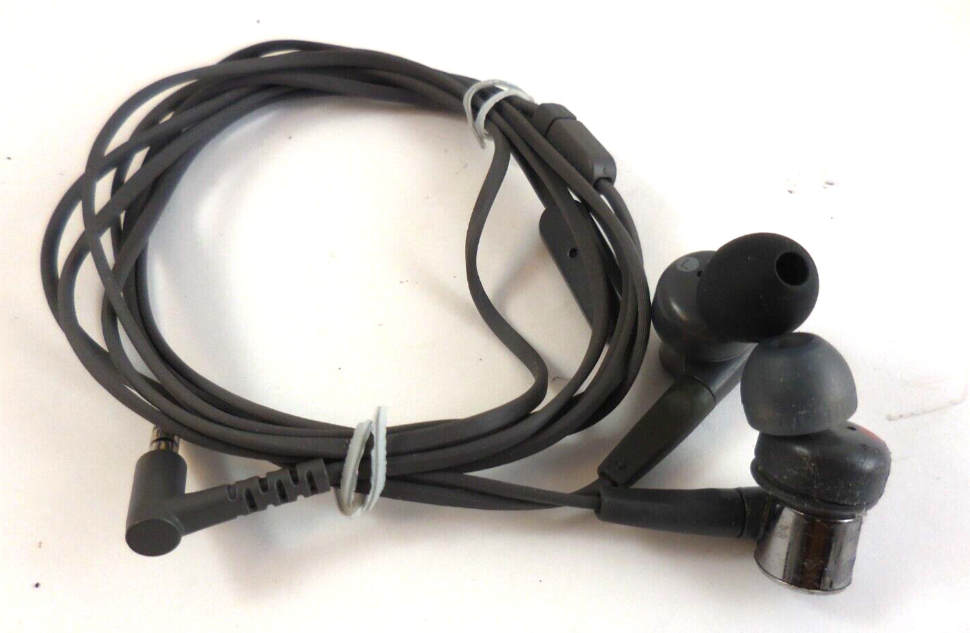 SONY MDR-XB55AP Bass Booster In-Ear Headphones- Gray (right damage )