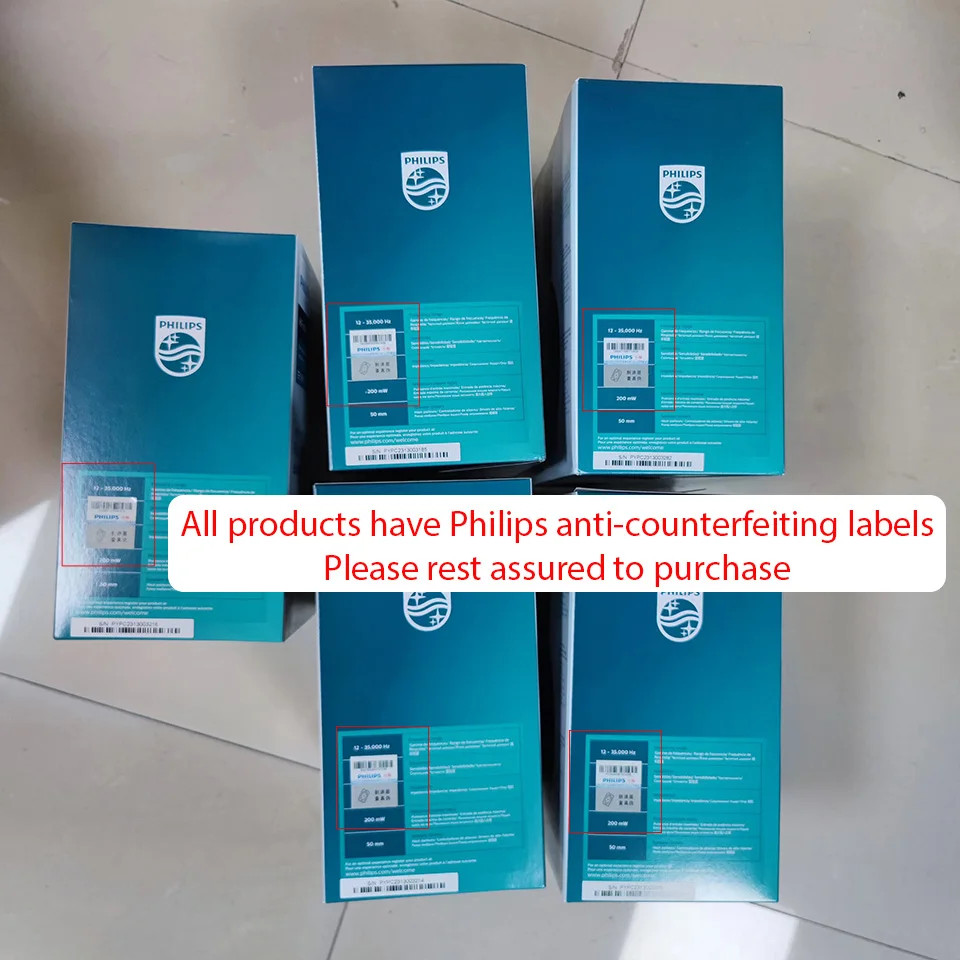 Philips Original SHP9500 Wired Headphones HiFi Stereo HD Microphone Call Earphone