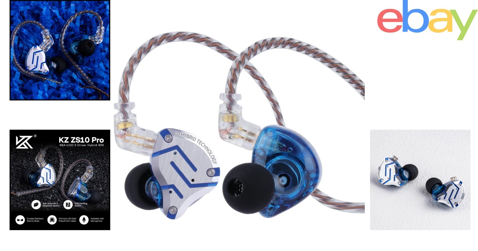 In-Ear Monitors with 40000 Hz Frequency Response for Superior Audio Experience