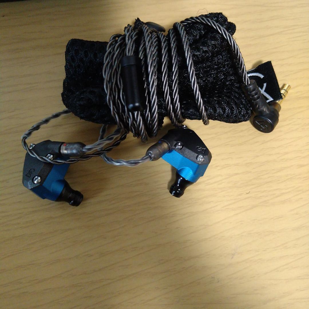 Campfire Audio Polaris 1st Gen Hybrid In-Ear Monitors Blue from Japan Used JP