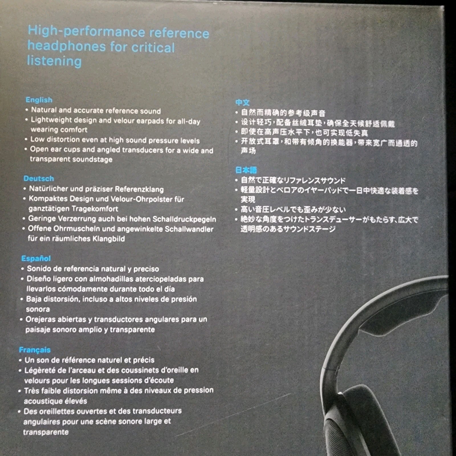 Sennheiser HD 560S Headphones With Original Box and Adapter Reference Open Back