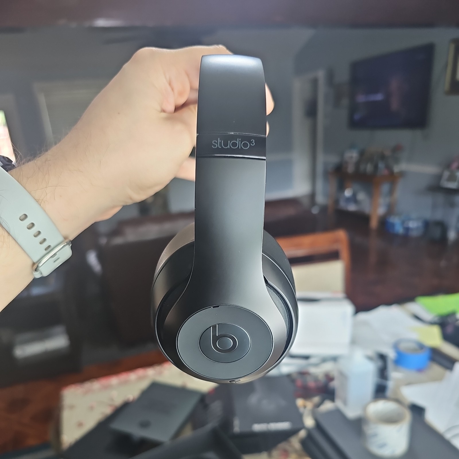 Beats by Dr. Dre Studio3 Over the Ear Wireless Headphones – Black
