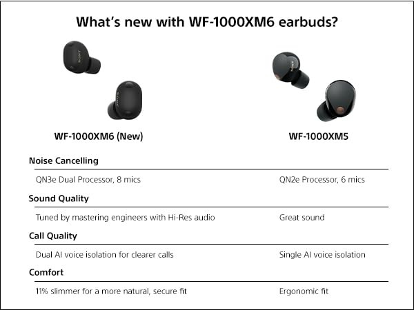 SONY WF1000XM6/S Headphones
