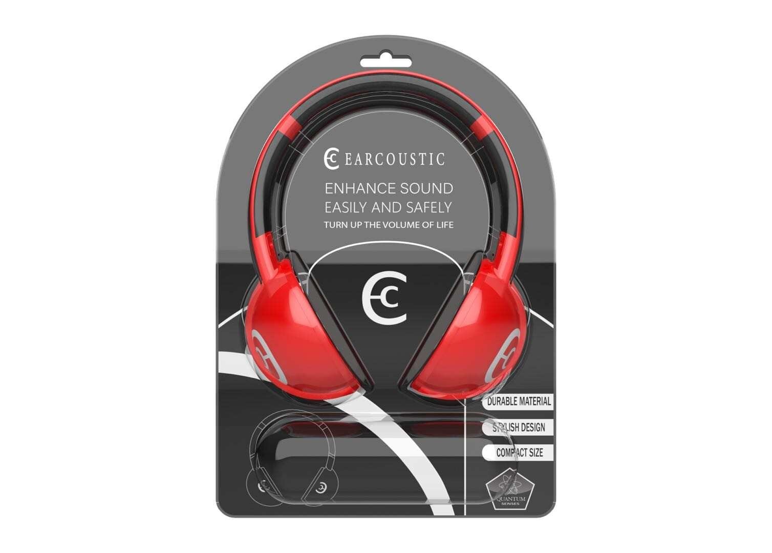 Earcoustic Headphones “Readers For Your Ears”, Hearing Aid Headphones