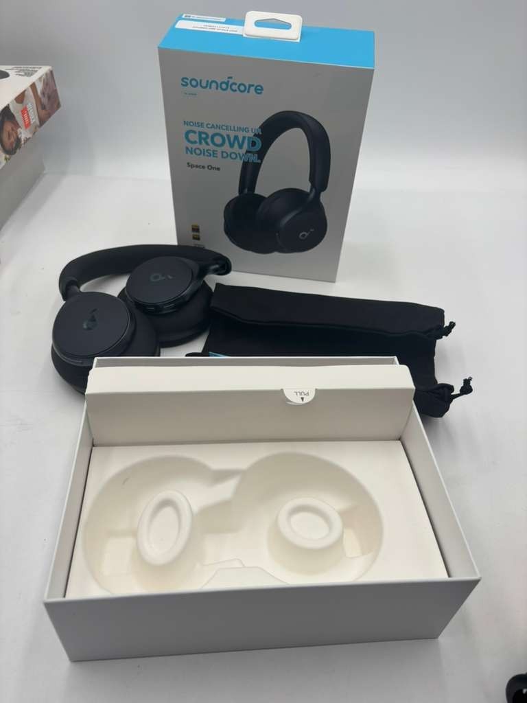 Anker Soundcore Space One Wireless Over-Ear Headphones Active Noise Cancelling