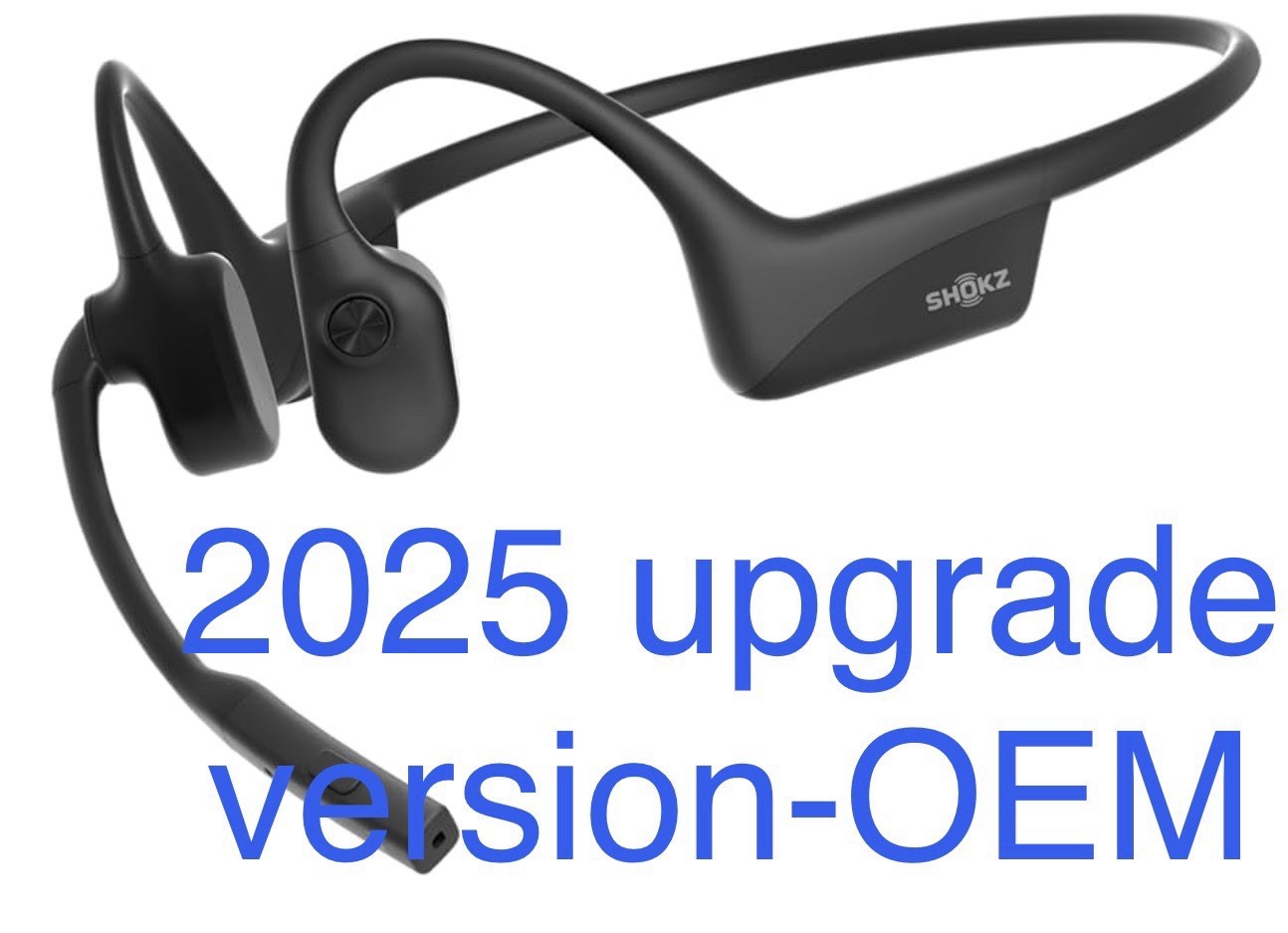 OpenComm2 2025 Upgrade – Open-Ear Bone Conduction Headphones opened box READ!