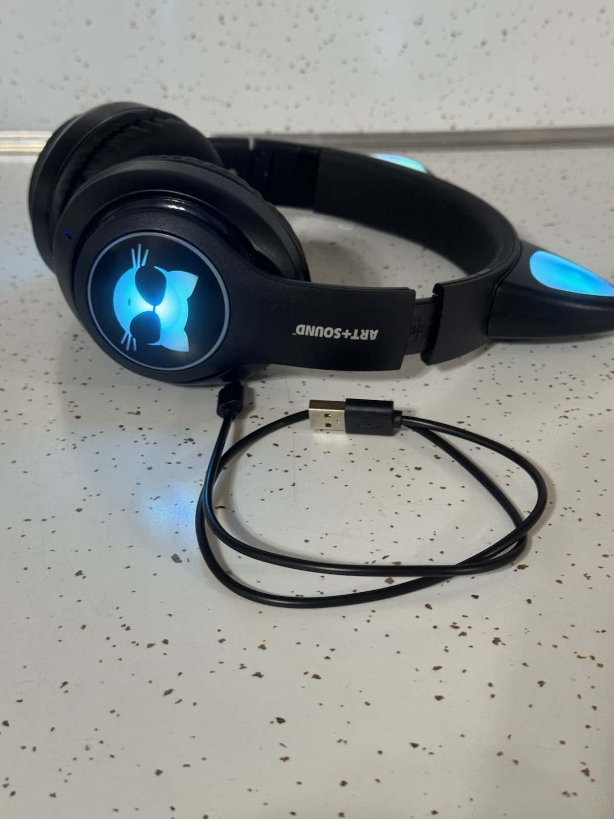 Cat Ear Bluetooth Headphones for Kids & Adults, 55H Play Time