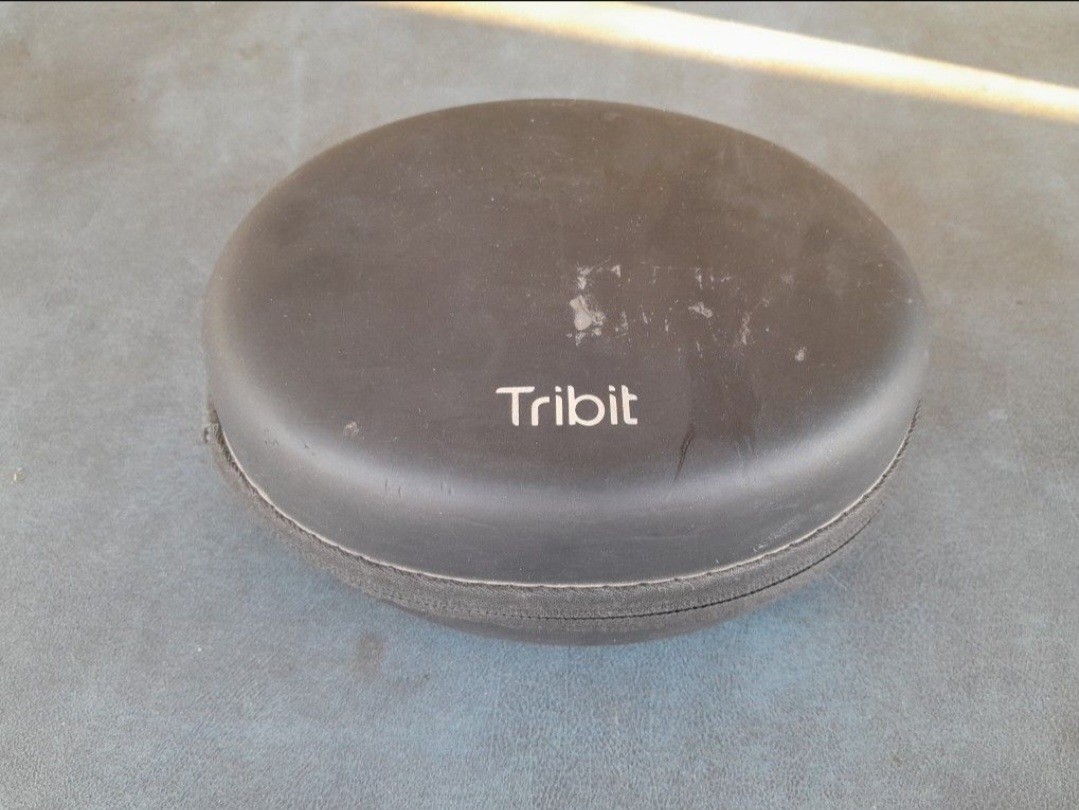 Tribit XFREE Tune Bluetooth Over The Ear Headphones w/Hardcase & Charging Cable.