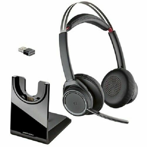 Plantronics Voyager Focus UC B825 Stereo Bluetooth ANC Headset Stand 202652-101