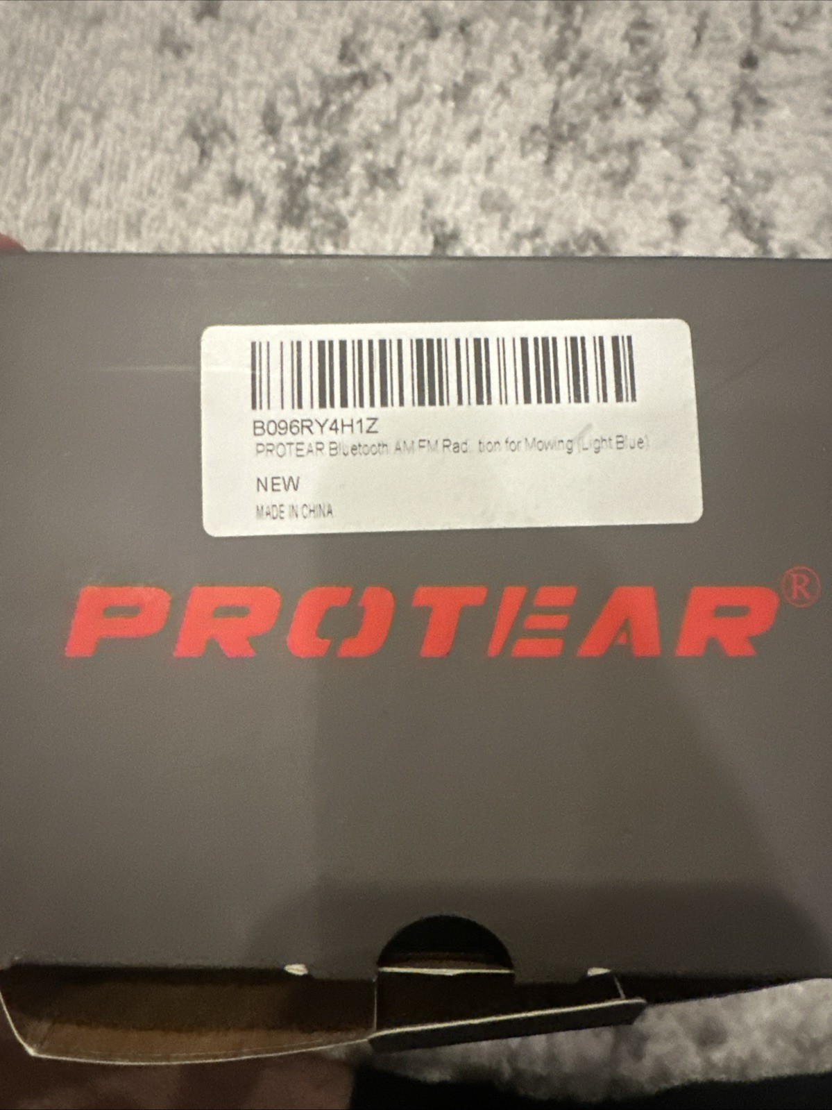 PROTEAR AM FM Hearing Protector, Ear Protection for Mowing, Assorted Colors