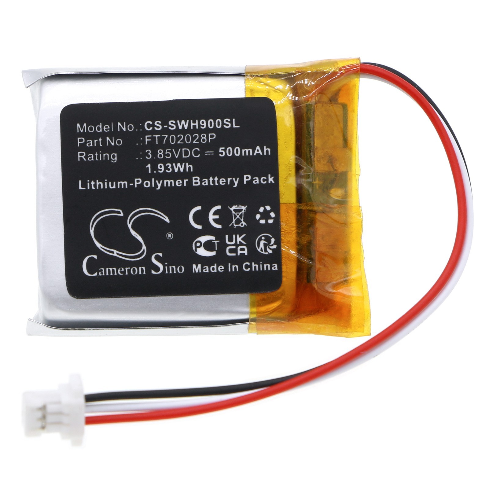 BATTERIE 500mAh FT702028P For Sony Inzone H9 WF1000XM4 Charging Case WH-CH720N