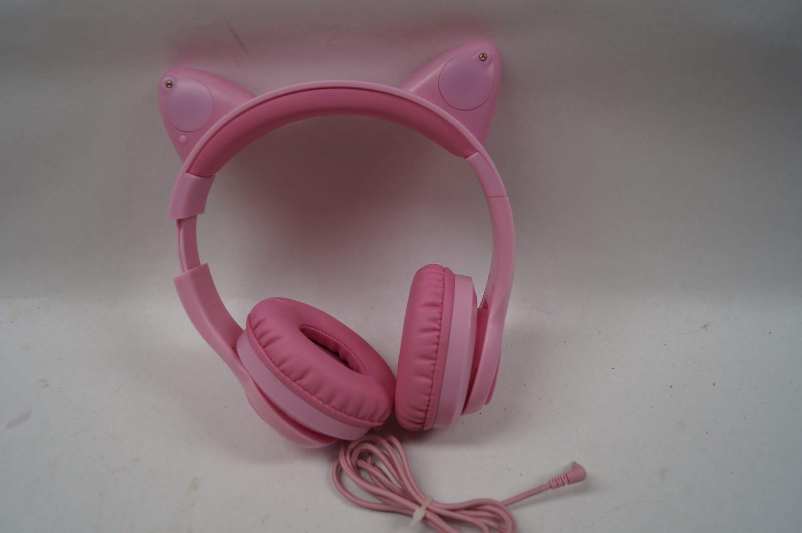 iClever IC-HS20 Pink Cat Ear Girls WIred Foldable Headphones LED WORKING E332