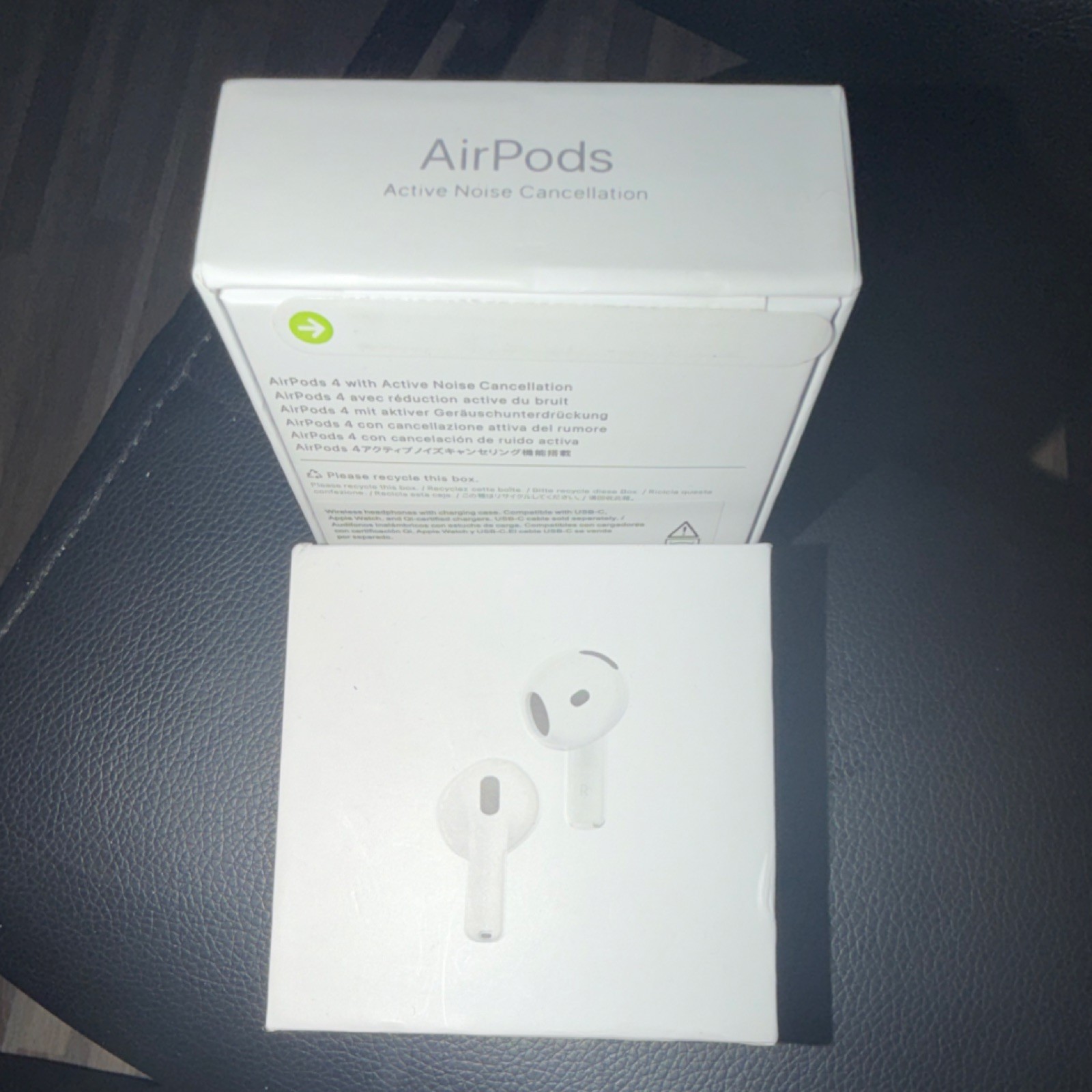 Apple AirPods 4 ANC Wireless Bluetooth In-Ear Earbuds Model A3055 A3056 A3057