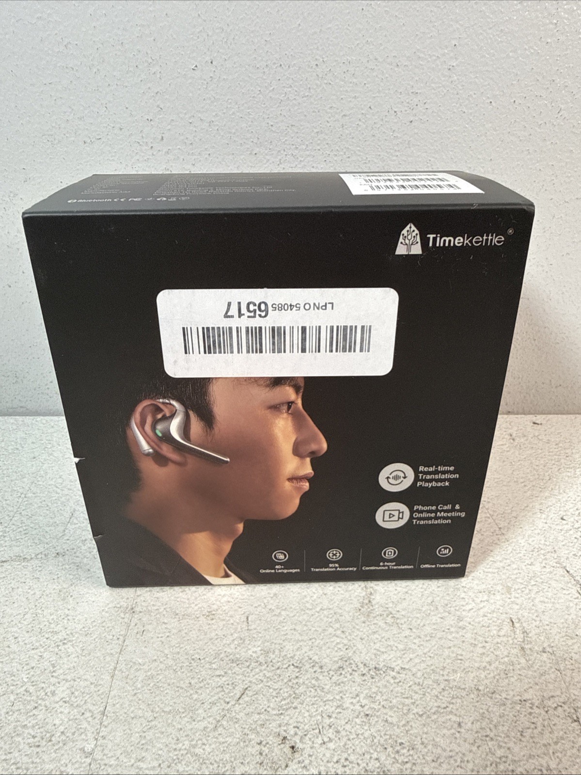 Timekettle W4 Pro AI Interpreter Earbuds, Bidirection Simultaneous Translation
