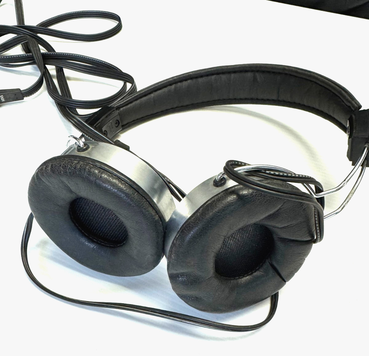 Vintage Stax Electret Ear Speaker Headphones Japan Audiophile Retro