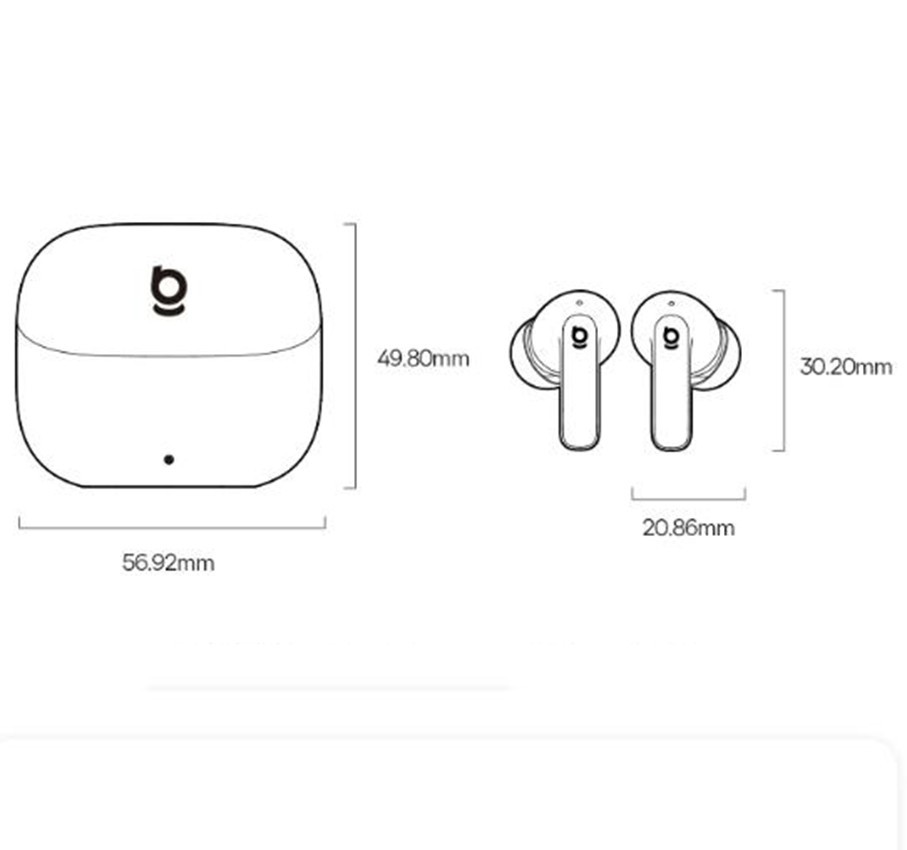 Baseus BP1 NC Bluetooth 6.0 Earphone Super Bass In-Ear ANC Wireless Earbuds IP55