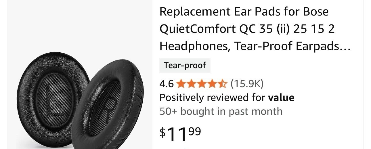 Bose QuietComfort Headphones Wireless Bluetooth Headphones,Active Over Ear Noise