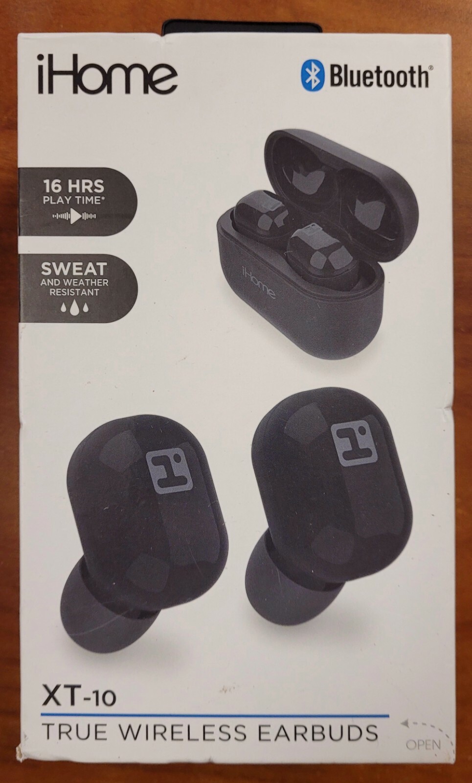 Ihome XT-10 True Wireless Earbuds (Black)