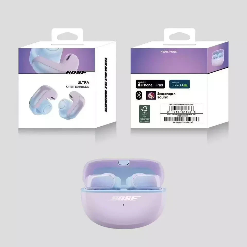 Bose Ultra Open Bluetooth Ear Clip Purple New Sealed