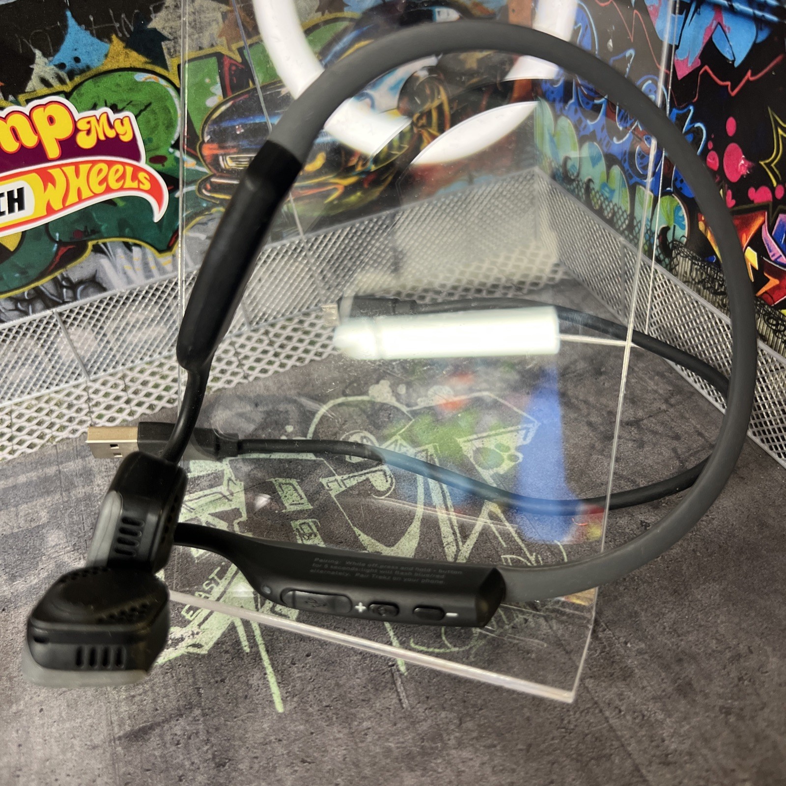 Aftershokz Trekz Titanium Bone Conduction Wireless Headphones SLATE GREY AS600