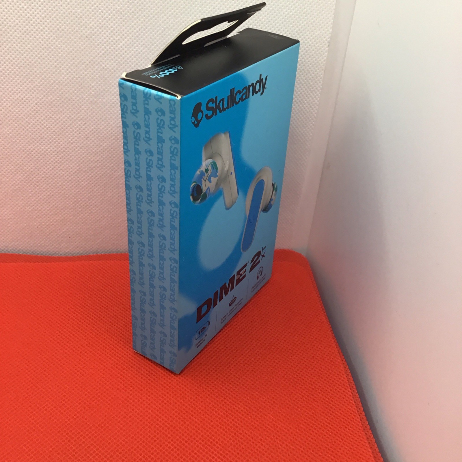Skullcandy DIME XT2 True Earbuds – Light Blue Gray Brand New