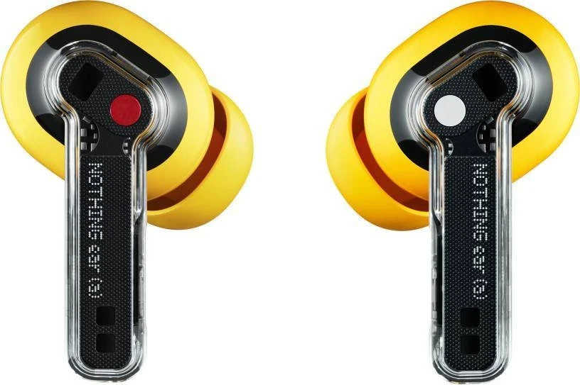 Nothing Ear (a) Hi-Res audio with LDAC Bluetooth Headset (Yellow,True Wireless)