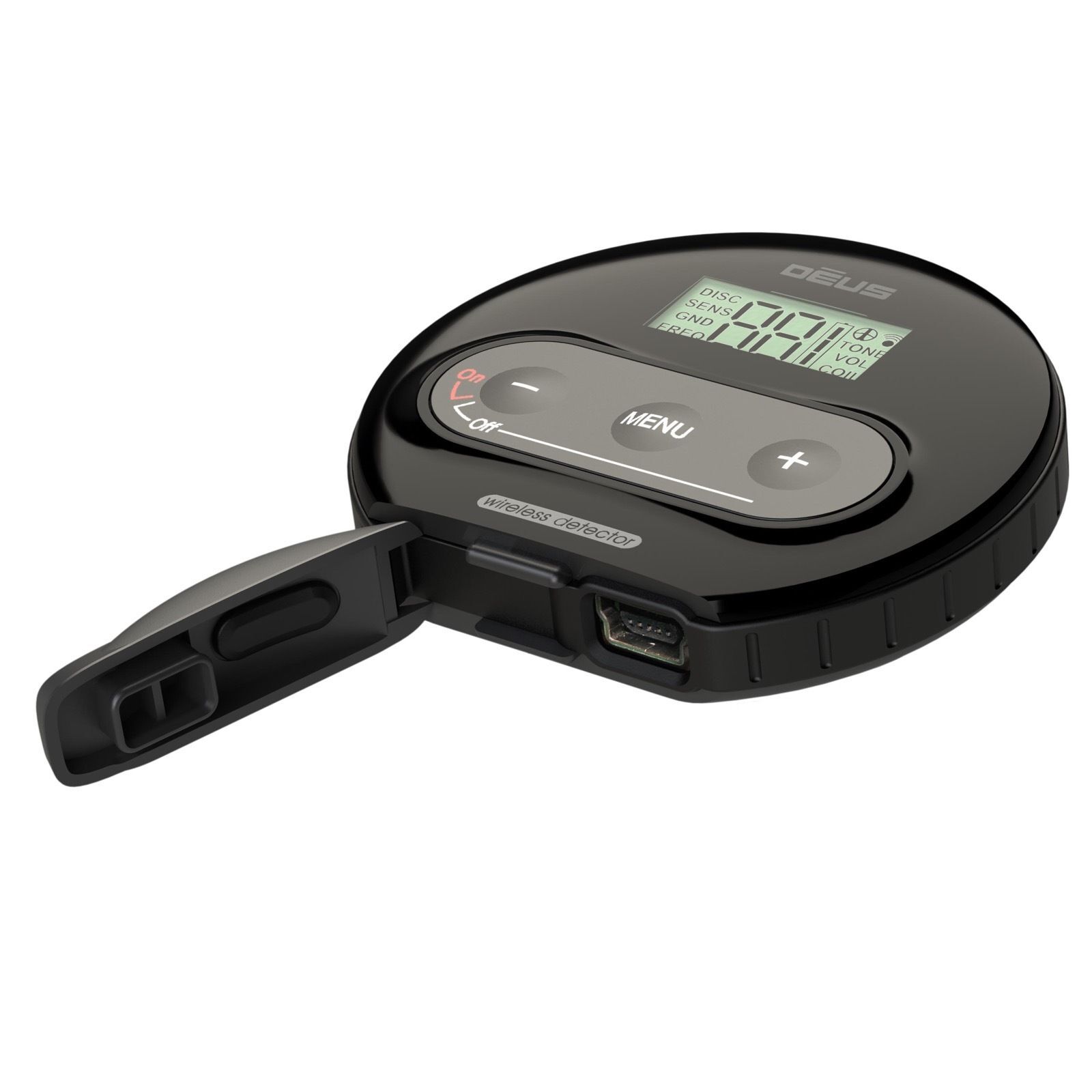 XP Deus WS4 Wireless Backphone Headphones with Detachable Control Plate