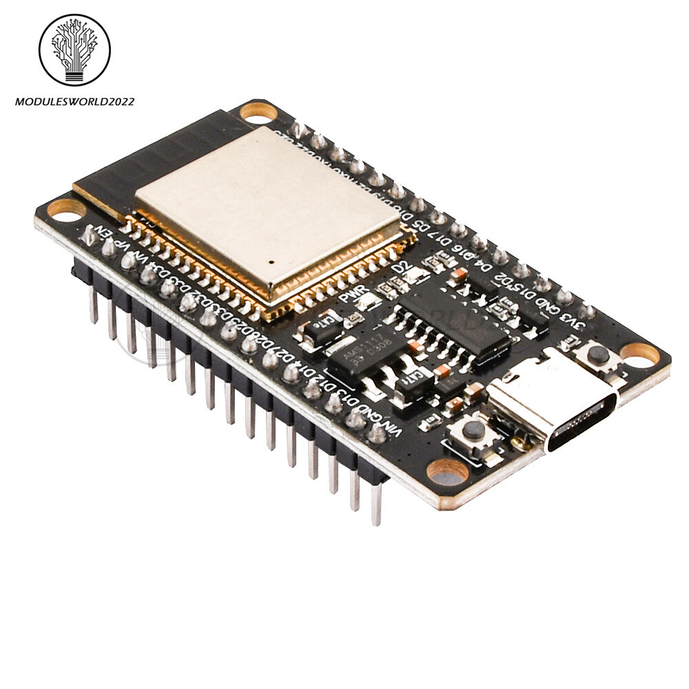 45PCS ESP32 CH340C Development Board Wifi+Bluetooth Ultra Low Power Core Type-C