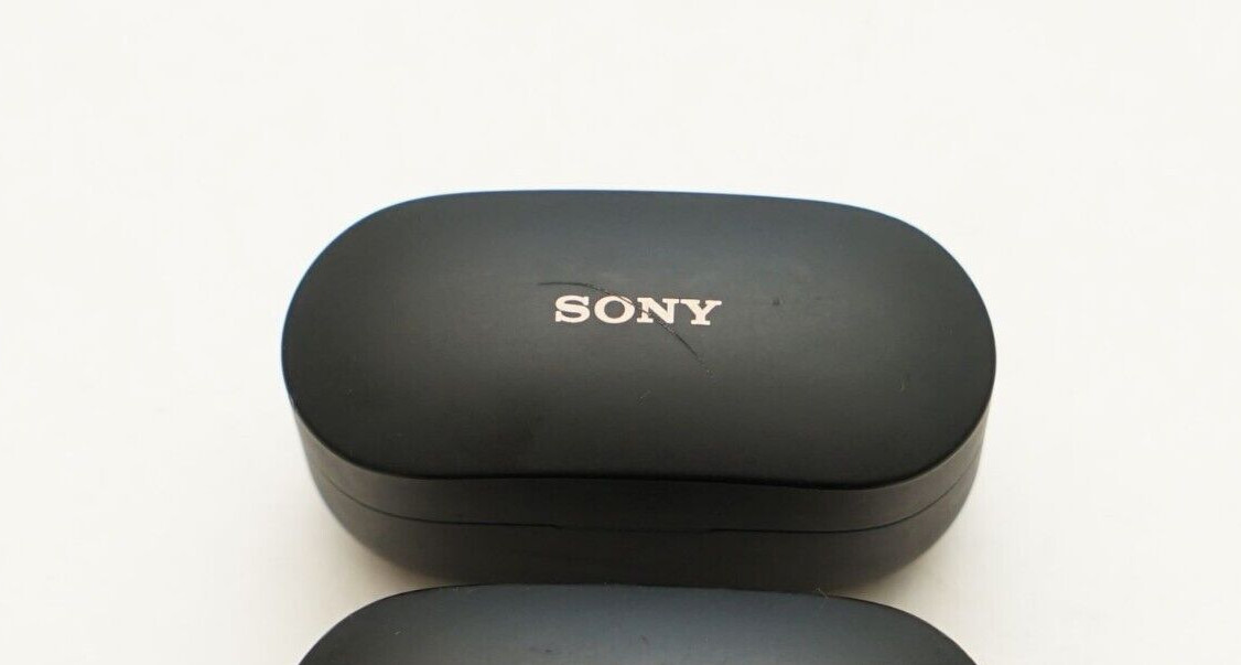 Charging Box SONY WF-1000XM4 Wireless Noise Canceling In-Ear Headphones BLACK