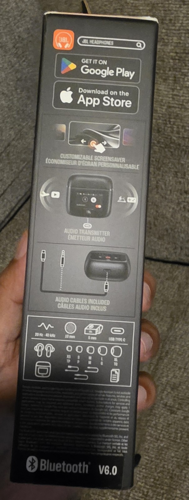 JBL – Tour Pro 3 True Wireless Noise Cancelling Earbuds 2024 Black Sealed