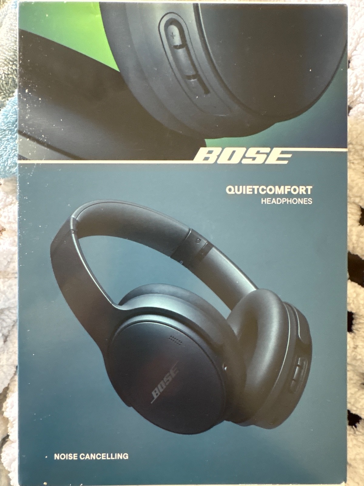 Bose QuietComfort Ultra Headphones Twilight blue w/ Case & Charger – Excellent