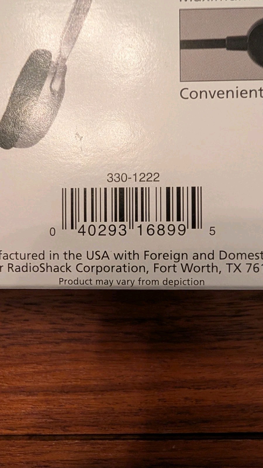 RadioShack PRO 35A Titanium Stereo Headphones 33-1222 NEW Open Box NOS