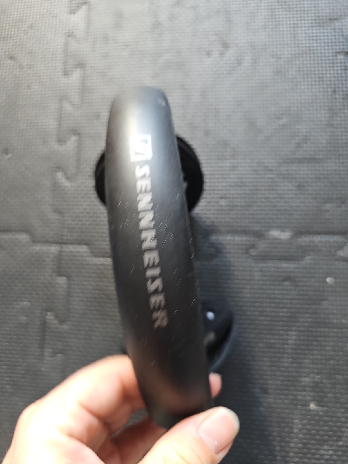 Sennheiser HDR 160 Headband Wireless Headphones – Black Needs Ear Pads As-Is
