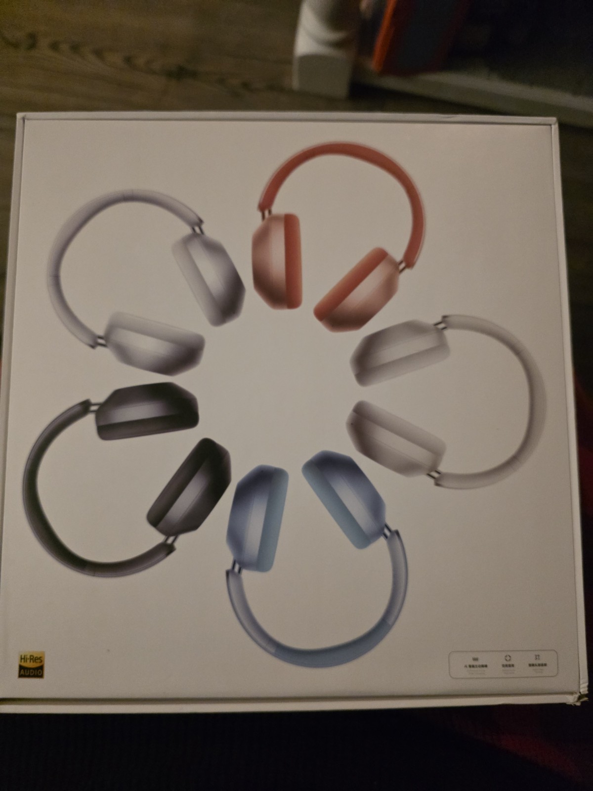Picun F6 Active Noise Cancelling Wireless Headphones, Gray, Over/Ear, Bluetooth